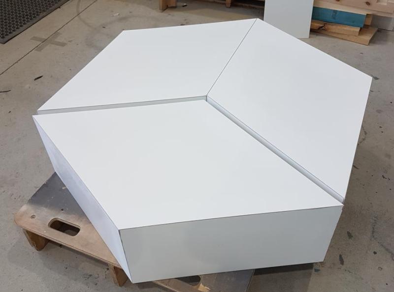 Painted Joinery Object Plinths